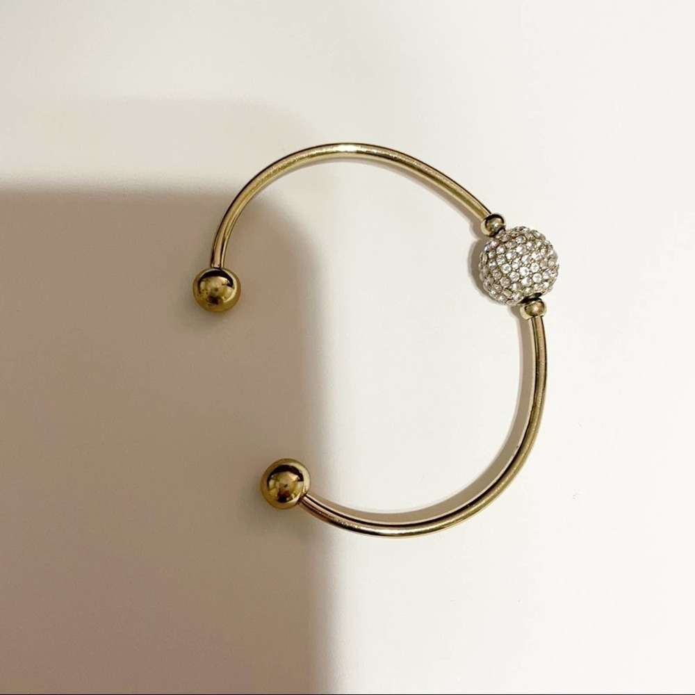Express Gold Tone Bangle - Picture 5 of 11